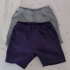 Primary sleep shorts (2 pair) size 2-3 years